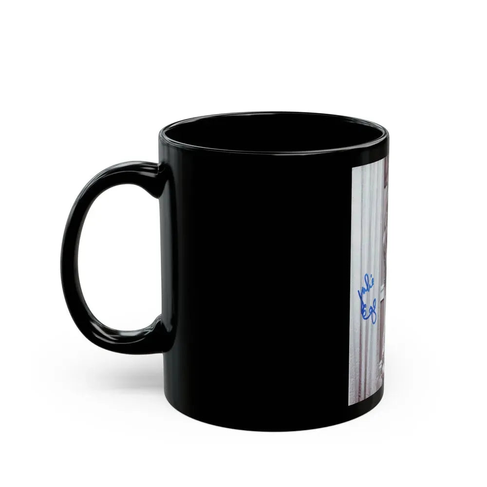 Julie Ege #194 (Vintage Female Icon) Black Coffee Mug - Go Mug Yourself