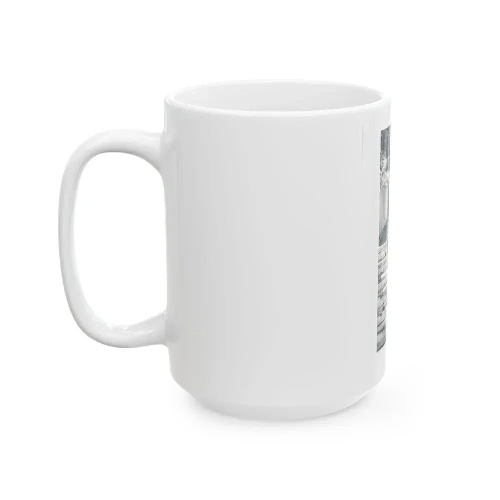 Julie Ege #198 (Vintage Female Icon) White Coffee Mug - Go Mug Yourself