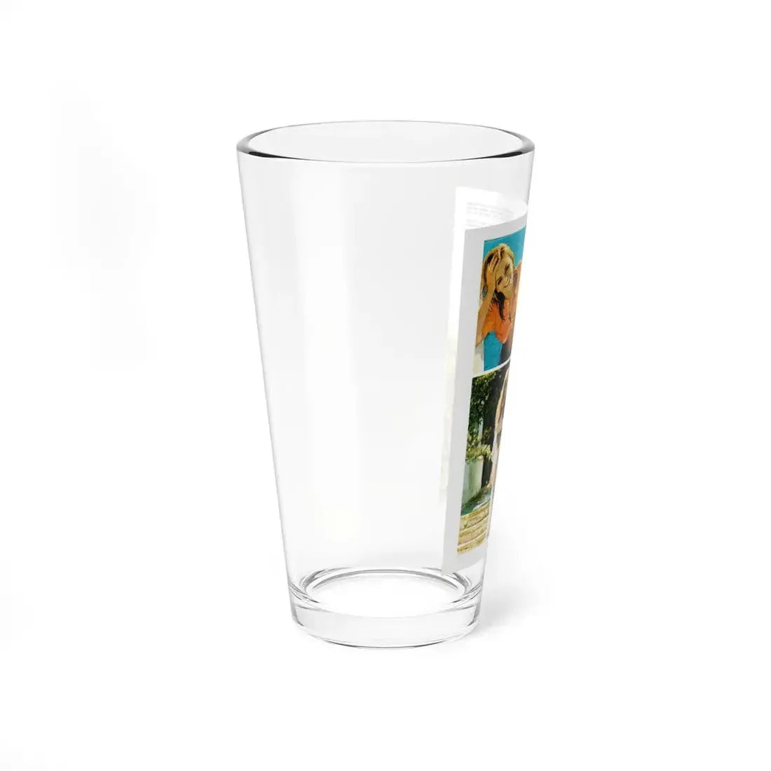 Julie Ege #202 (Vintage Female Icon) Pint Glass 16oz - Go Mug Yourself