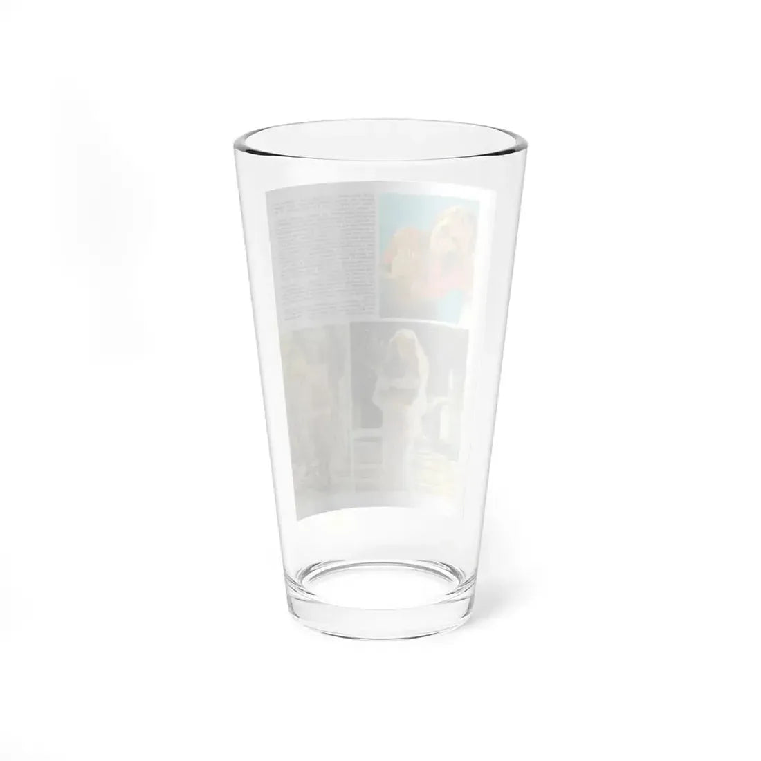 Julie Ege #202 (Vintage Female Icon) Pint Glass 16oz - Go Mug Yourself