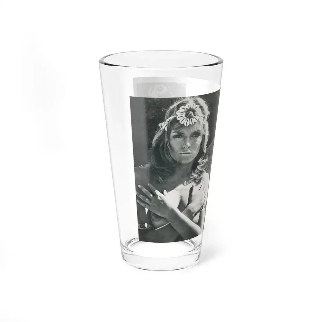 Julie Ege #213 (Vintage Female Icon) Pint Glass 16oz - Go Mug Yourself
