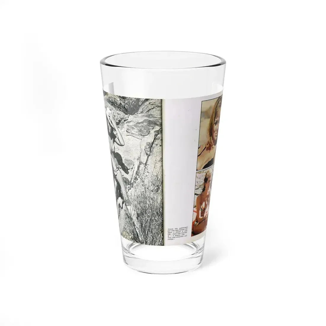 Julie Ege #215 (Vintage Female Icon) Pint Glass 16oz 16oz - Go Mug Yourself
