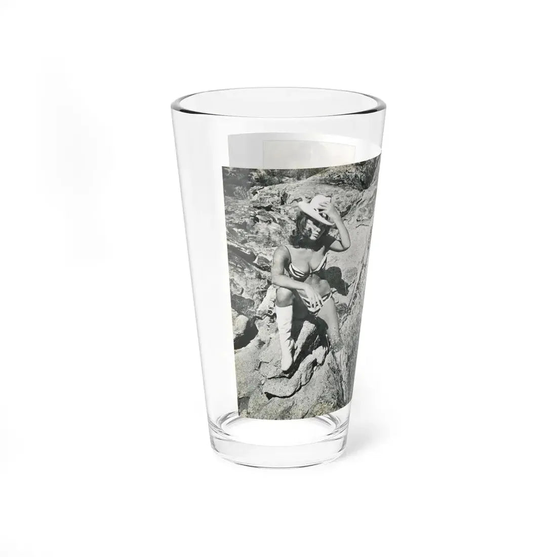 Julie Ege #215 (Vintage Female Icon) Pint Glass 16oz - Go Mug Yourself