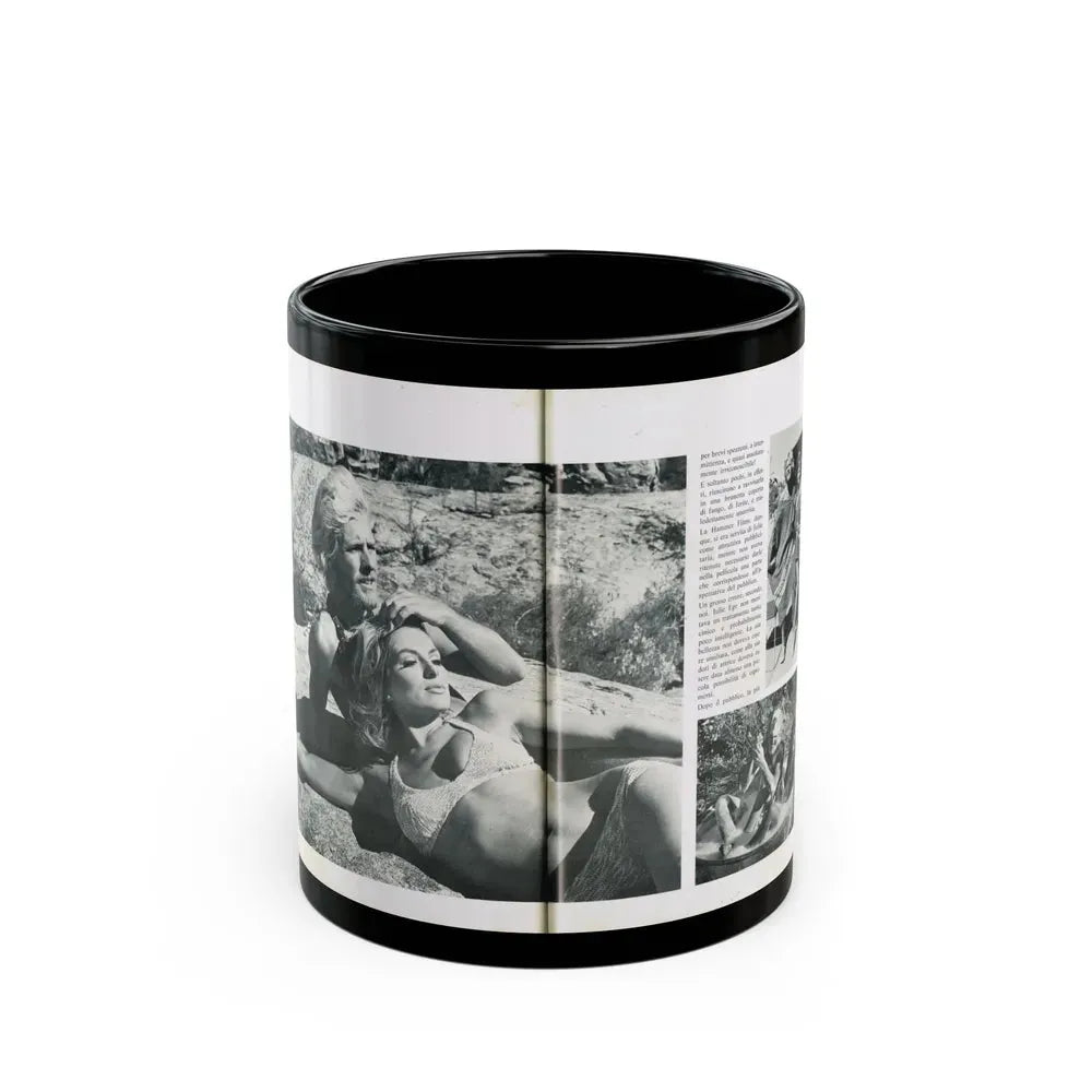 Julie Ege #216 (Vintage Female Icon) Black Coffee Mug 11oz - Go Mug Yourself