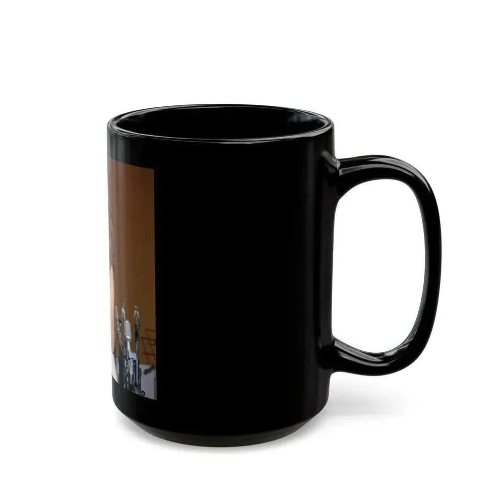 Julie Ege #220 (Vintage Female Icon) Black Coffee Mug - Go Mug Yourself