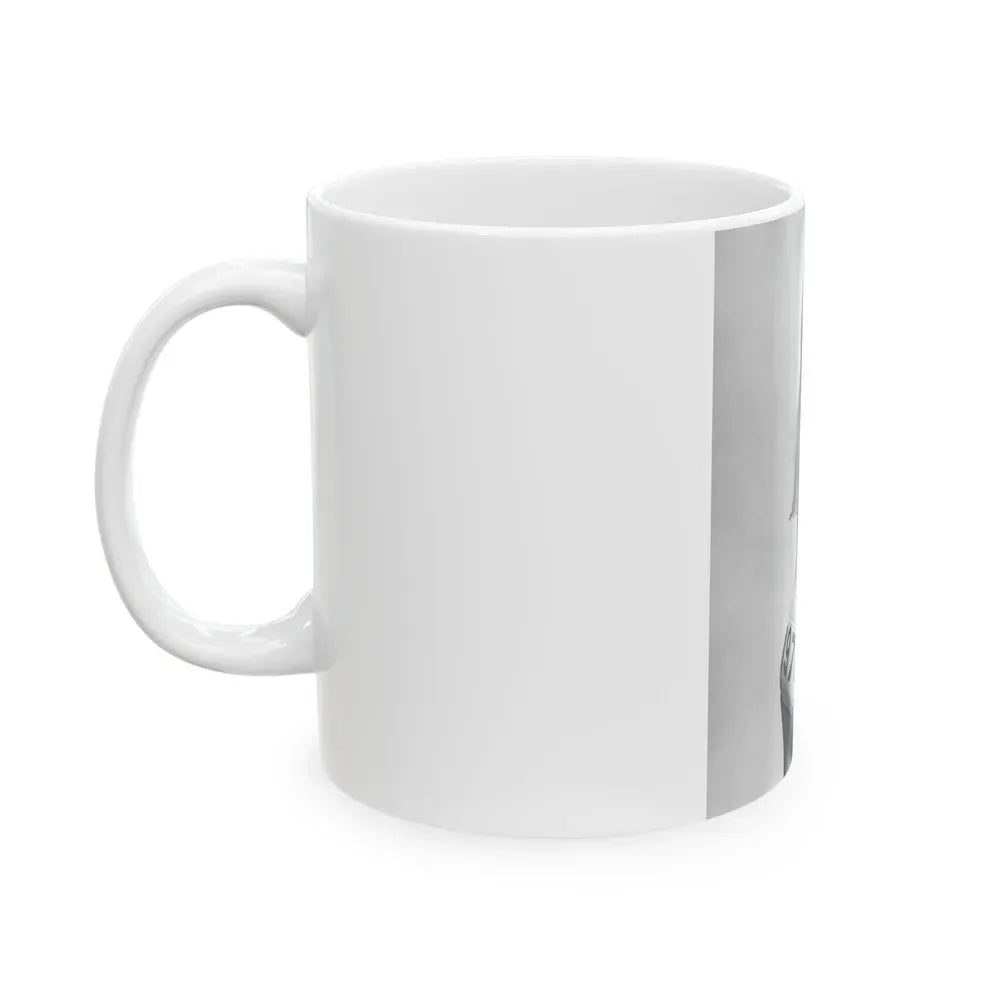 Julie Ege #234 (Vintage Female Icon) White Coffee Mug - Go Mug Yourself