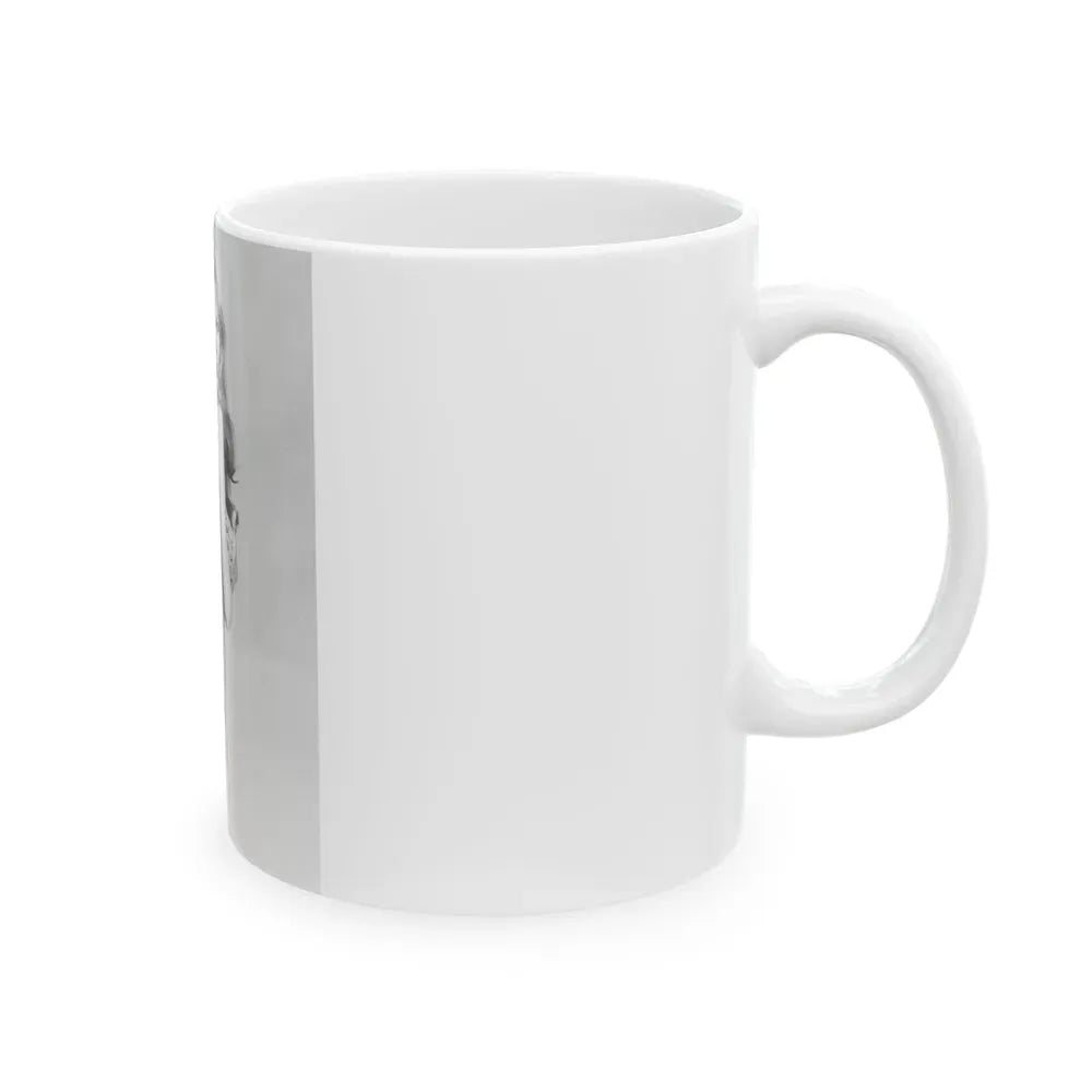 Julie Ege #234 (Vintage Female Icon) White Coffee Mug - Go Mug Yourself