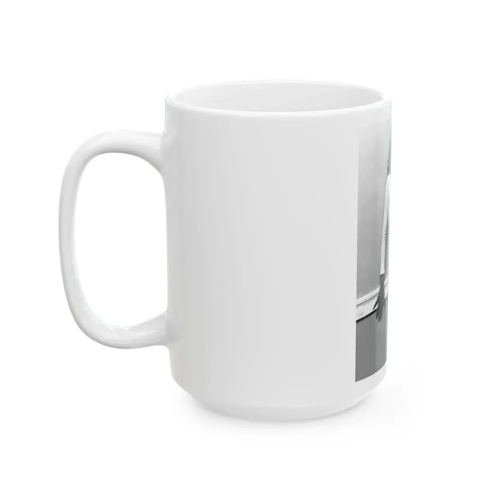 Julie Ege #238 (Vintage Female Icon) White Coffee Mug - Go Mug Yourself