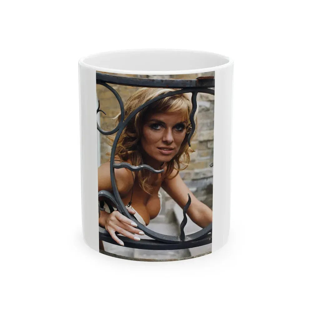 Julie Ege #239 (Vintage Female Icon) White Coffee Mug 11oz - Go Mug Yourself