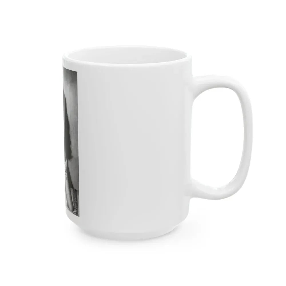 Julie Ege #240 (Vintage Female Icon) White Coffee Mug - Go Mug Yourself