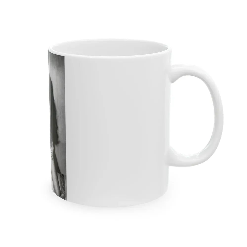 Julie Ege #240 (Vintage Female Icon) White Coffee Mug - Go Mug Yourself