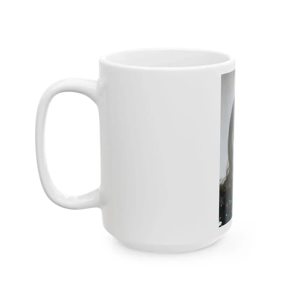 Julie Ege #256 (Vintage Female Icon) White Coffee Mug - Go Mug Yourself