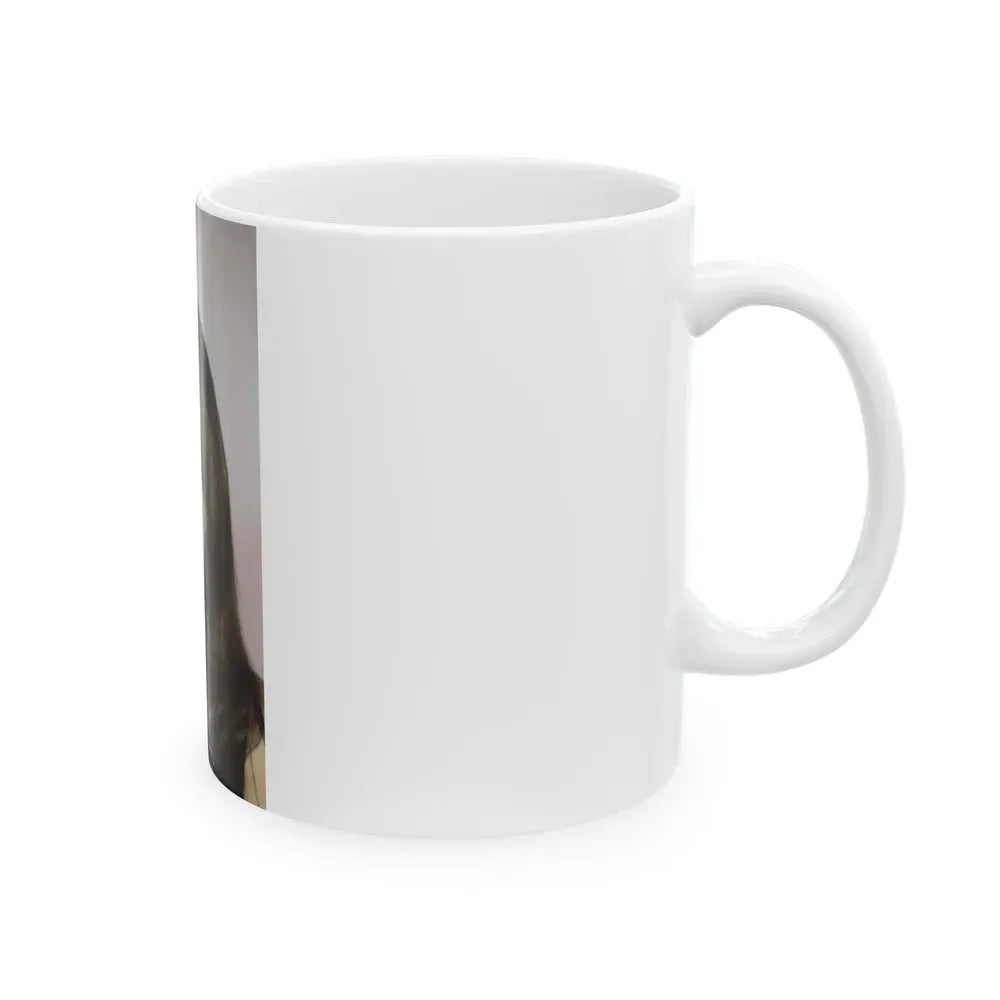 Julie Ege #256 (Vintage Female Icon) White Coffee Mug - Go Mug Yourself