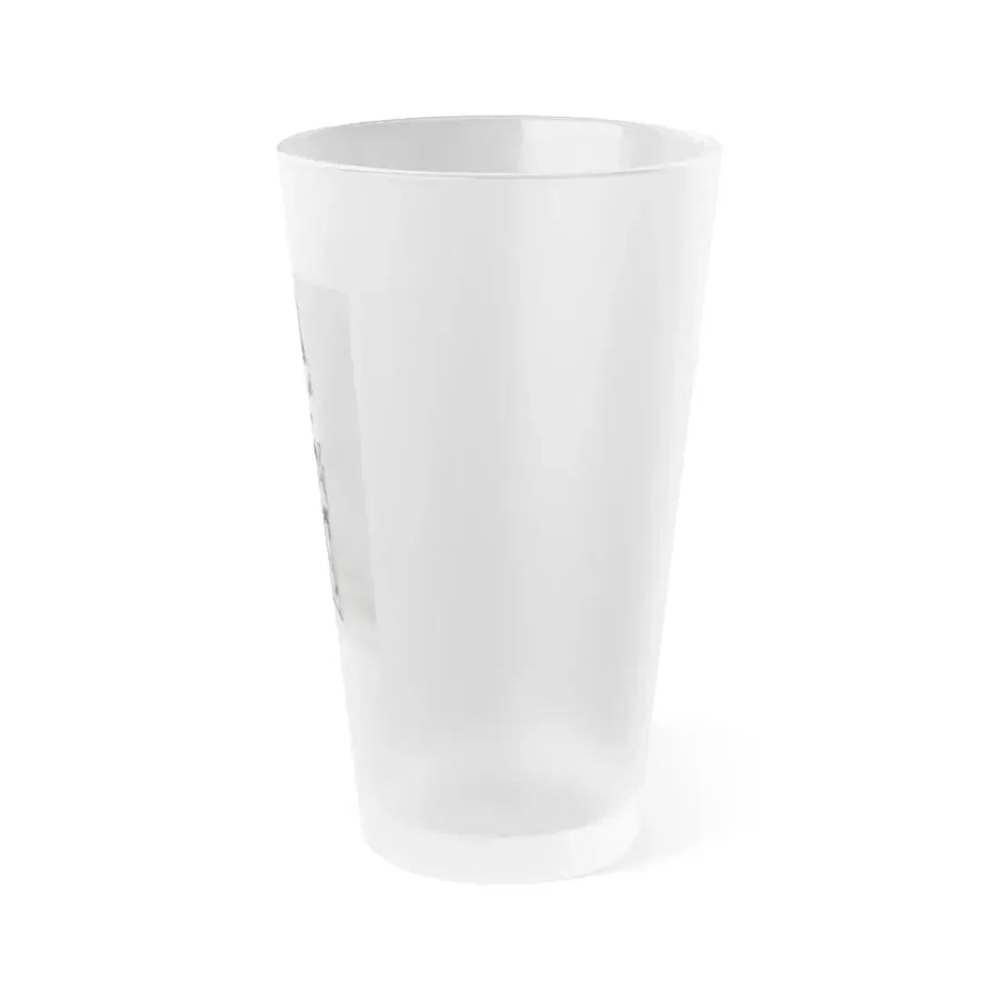 Julie Ege #269 - 8x10 B&W Full Body Semi Nude from 70's via a HQ (Vintage Female Icon) Frosted Pint Glass 16oz - Go Mug Yourself