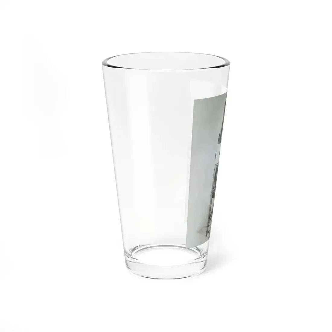 Julie Ege #269 - 8x10 B&W Full Body Semi Nude from 70's via a HQ (Vintage Female Icon) Pint Glass 16oz - Go Mug Yourself