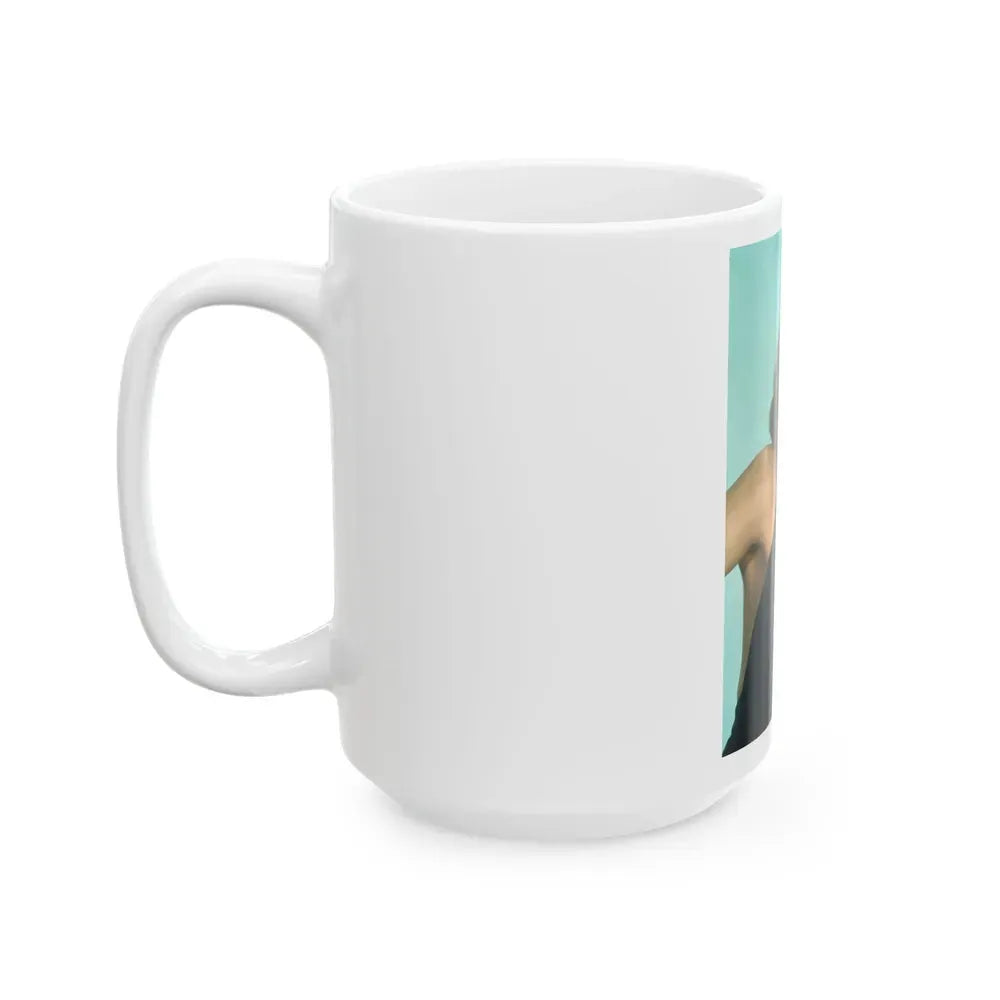Julie Ege #90 (Vintage Female Icon) White Coffee Mug - Go Mug Yourself