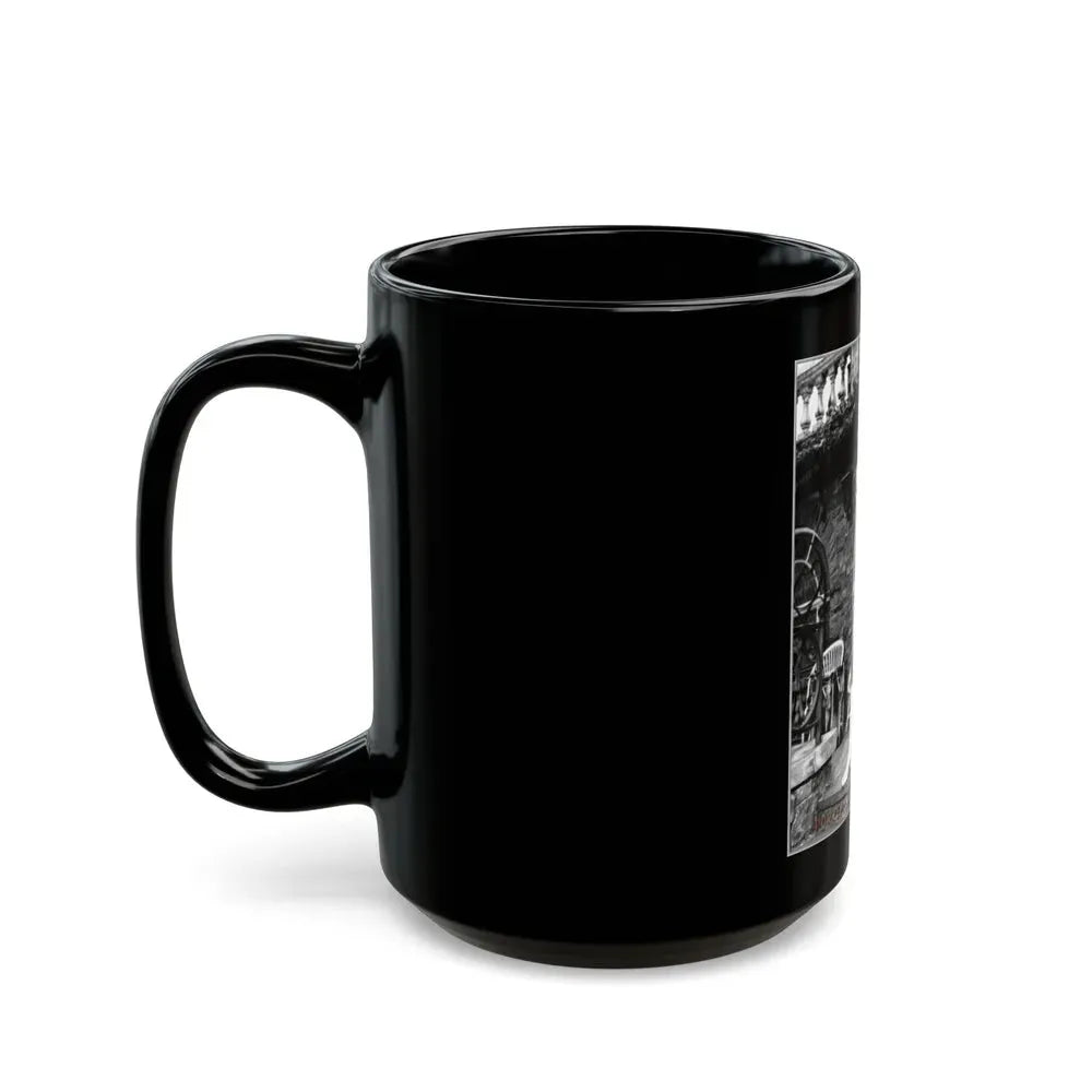 Julie Ege #91 (Vintage Female Icon) Black Coffee Mug - Go Mug Yourself