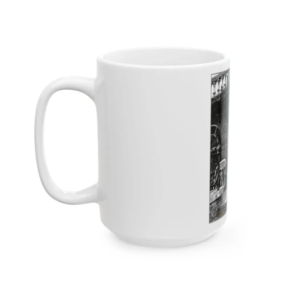 Julie Ege #91 (Vintage Female Icon) White Coffee Mug - Go Mug Yourself