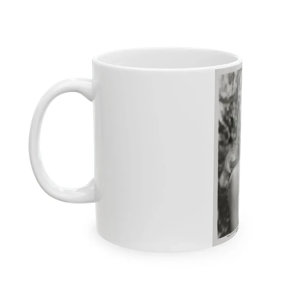 Julie Newmar #103 (Vintage Female Icon) White Coffee Mug - Go Mug Yourself