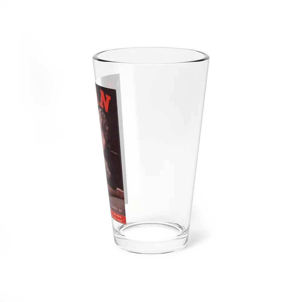 Julie Newmar #143 - Mag. Cover (Vintage Female Icon) Pint Glass 16oz - Go Mug Yourself