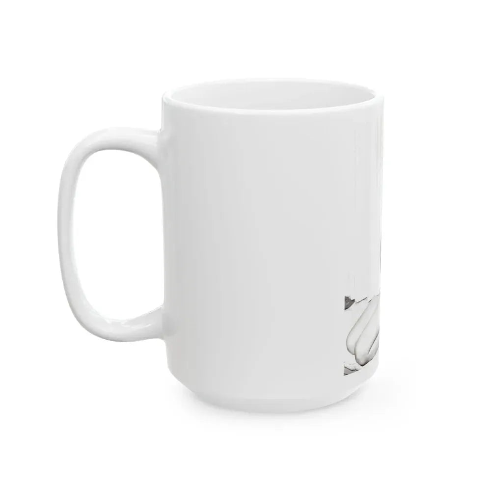 Julie Newmar #157 (Vintage Female Icon) White Coffee Mug - Go Mug Yourself
