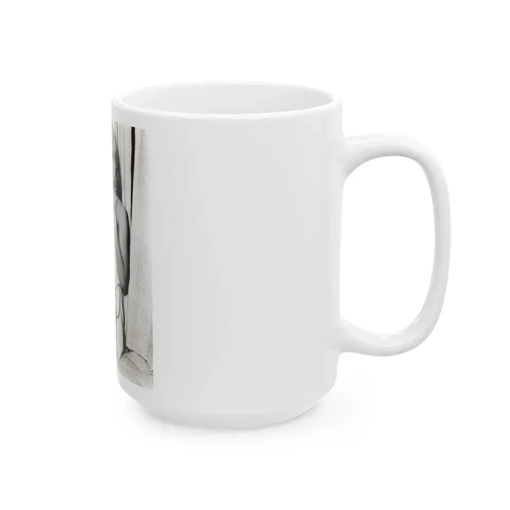 Julie Newmar #157 (Vintage Female Icon) White Coffee Mug - Go Mug Yourself