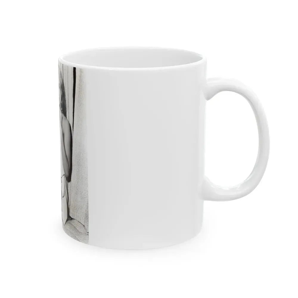 Julie Newmar #157 (Vintage Female Icon) White Coffee Mug - Go Mug Yourself