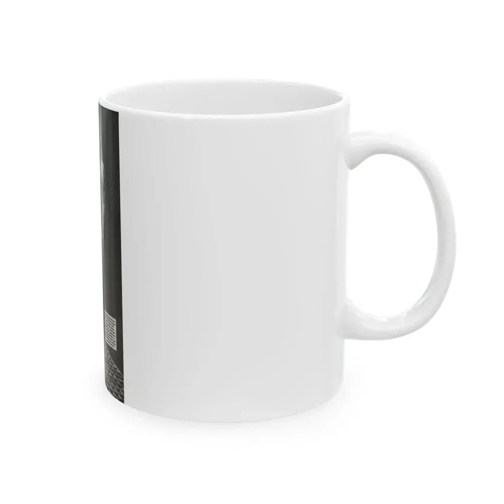Julie Newmar #200 - Femme Fatales Mag. Aug. '98 (Vintage Female Icon) White Coffee Mug - Go Mug Yourself