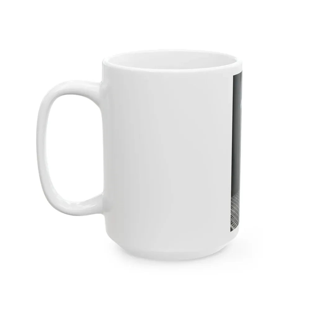 Julie Newmar #200 - Femme Fatales Mag. Aug. '98 (Vintage Female Icon) White Coffee Mug - Go Mug Yourself