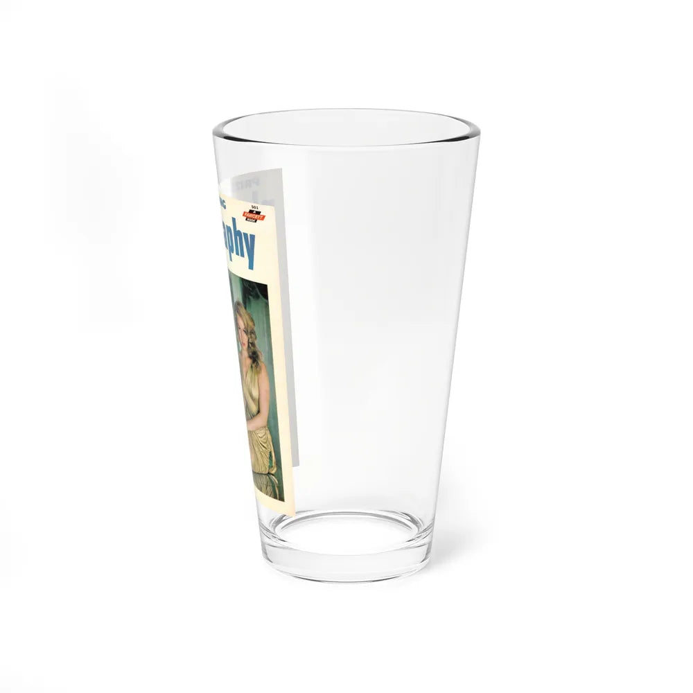 Julie Newmar #207 - Mag. Cover (Vintage Female Icon) Pint Glass 16oz - Go Mug Yourself
