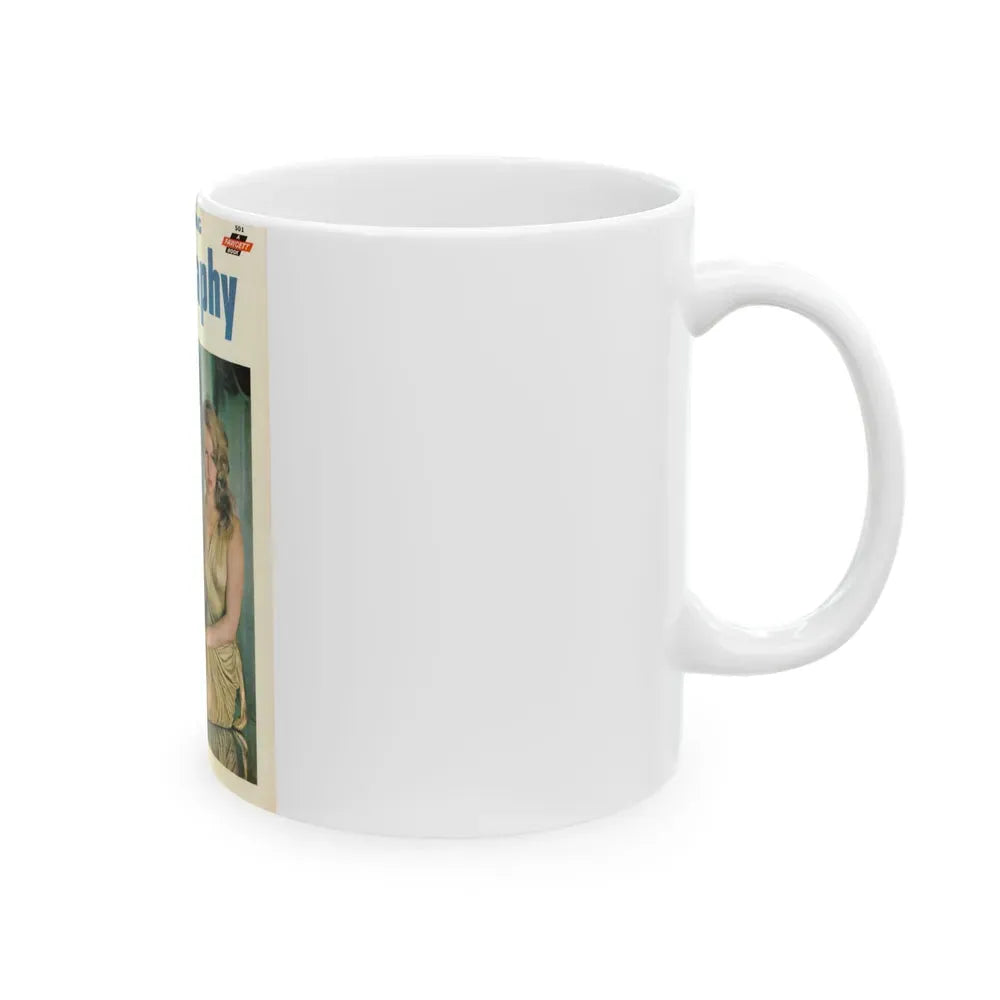 Julie Newmar #207 - Mag. Cover (Vintage Female Icon) White Coffee Mug - Go Mug Yourself