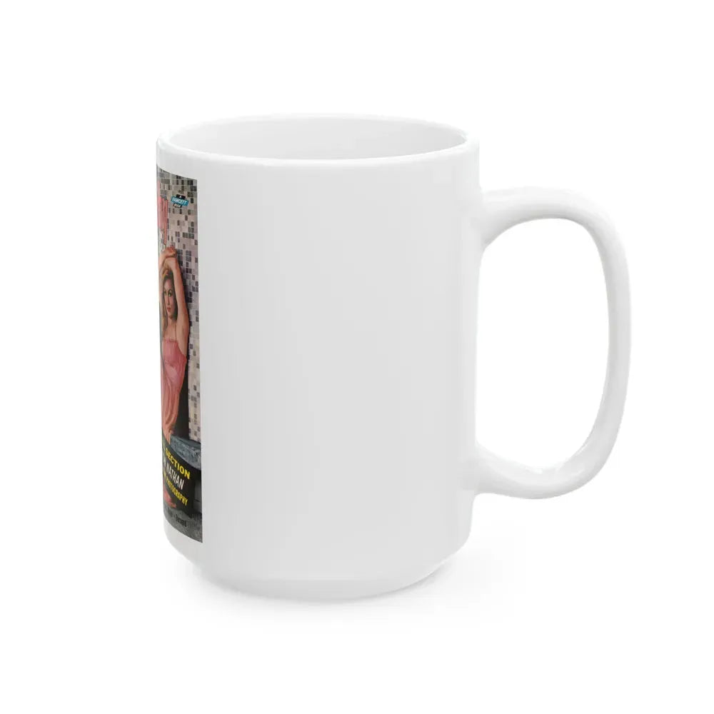 Julie Newmar #208 - Mag. Cover (Vintage Female Icon) White Coffee Mug - Go Mug Yourself