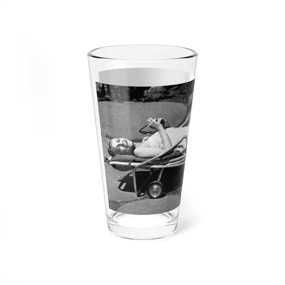 Julie Newmar #239 (Vintage Female Icon) Pint Glass 16oz - Go Mug Yourself