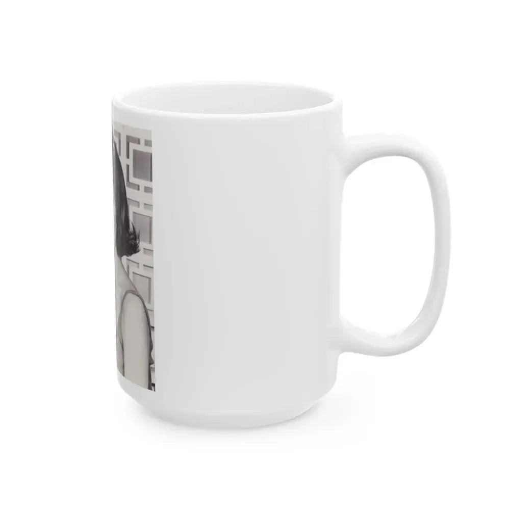 Julie Newmar #257 1 (Vintage Female Icon) White Coffee Mug - Go Mug Yourself