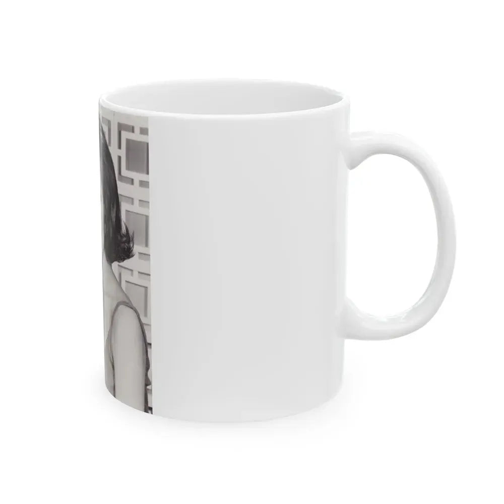 Julie Newmar #257 1 (Vintage Female Icon) White Coffee Mug - Go Mug Yourself