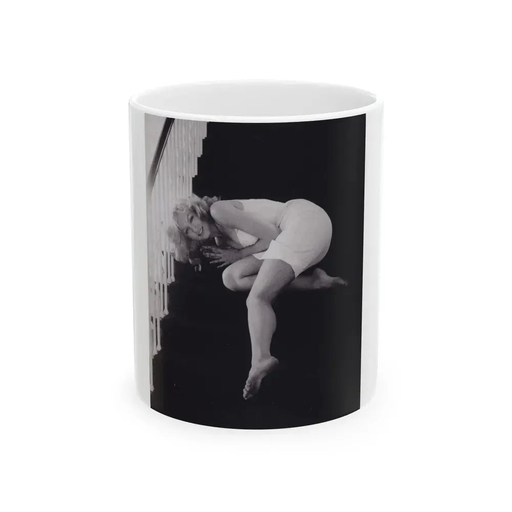 Julie Newmar #267 (Vintage Female Icon) White Coffee Mug 11oz - Go Mug Yourself