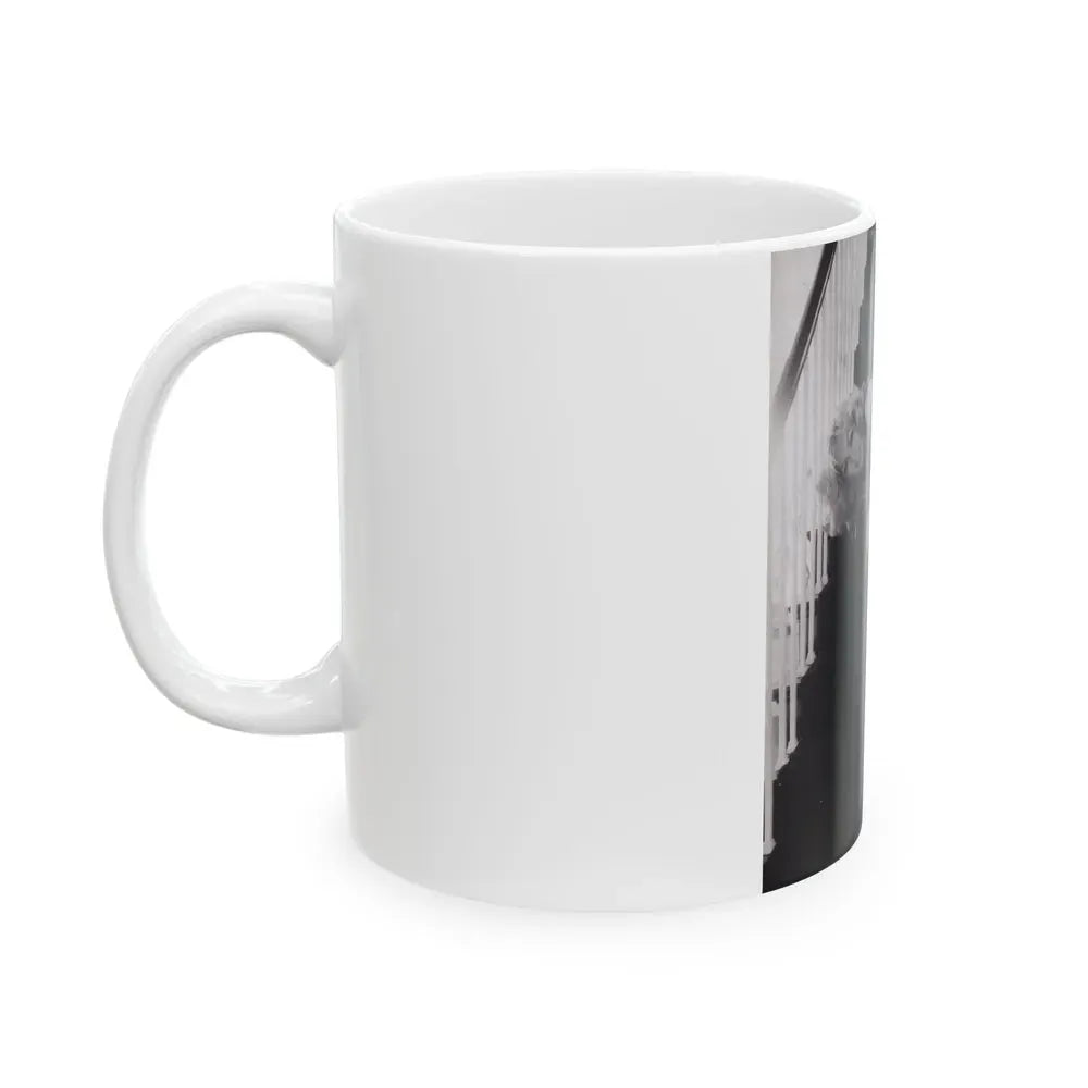 Julie Newmar #267 (Vintage Female Icon) White Coffee Mug - Go Mug Yourself