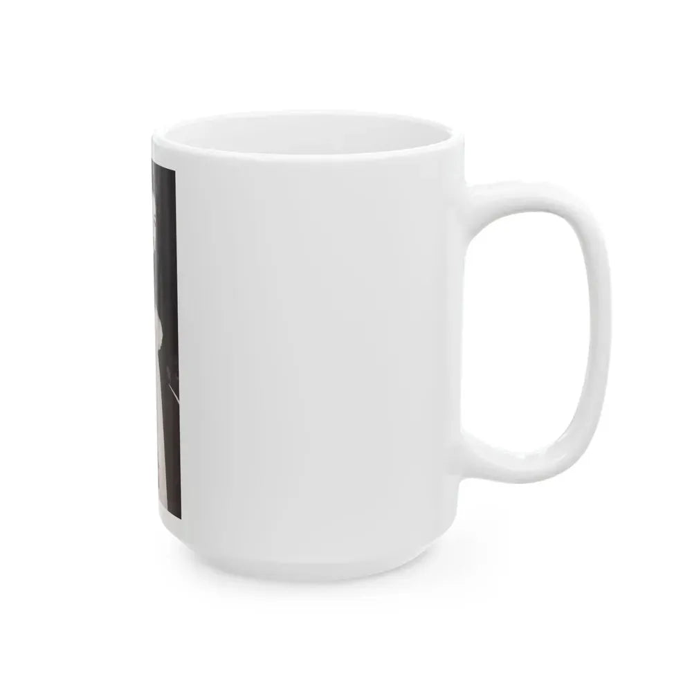 Julie Newmar #279 (Vintage Female Icon) White Coffee Mug - Go Mug Yourself