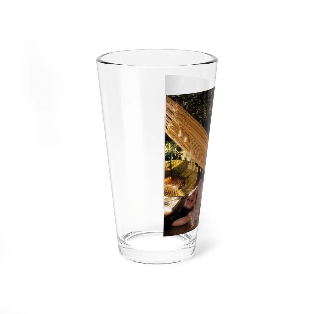 Julie Newmar #283 - Topless (Vintage Female Icon) Pint Glass 16oz - Go Mug Yourself