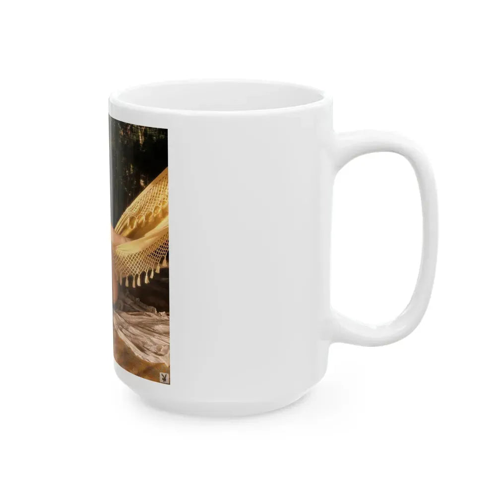 Julie Newmar #283 - Topless (Vintage Female Icon) White Coffee Mug - Go Mug Yourself