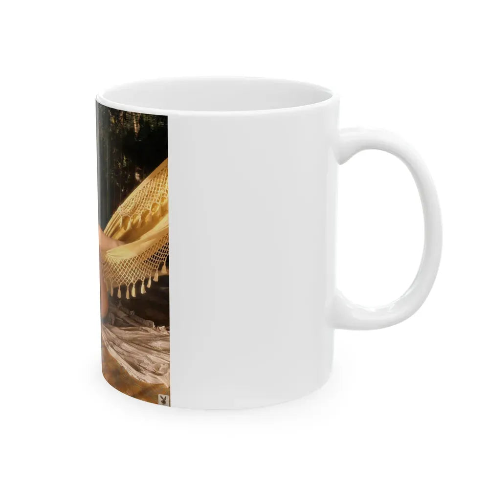 Julie Newmar #283 - Topless (Vintage Female Icon) White Coffee Mug - Go Mug Yourself