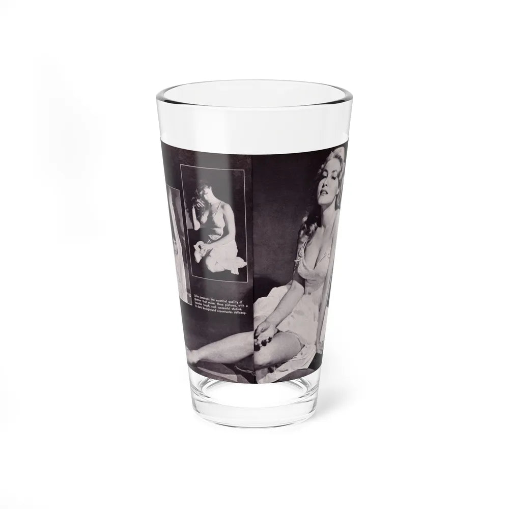 Julie Newmar #297 (Vintage Female Icon) Pint Glass 16oz 16oz - Go Mug Yourself