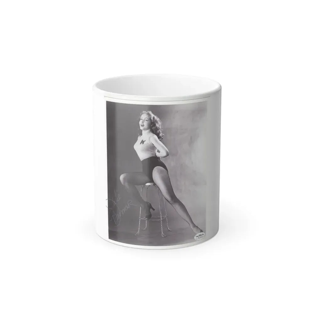Julie Newmar #32 (Vintage Female Icon) Color Changing Coffee Mug 11oz - Go Mug Yourself