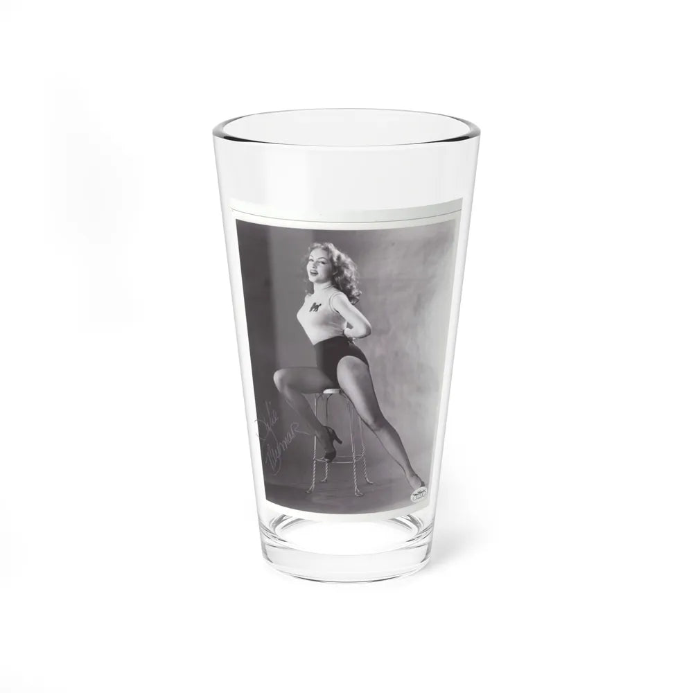 Julie Newmar #32 (Vintage Female Icon) Pint Glass 16oz 16oz - Go Mug Yourself