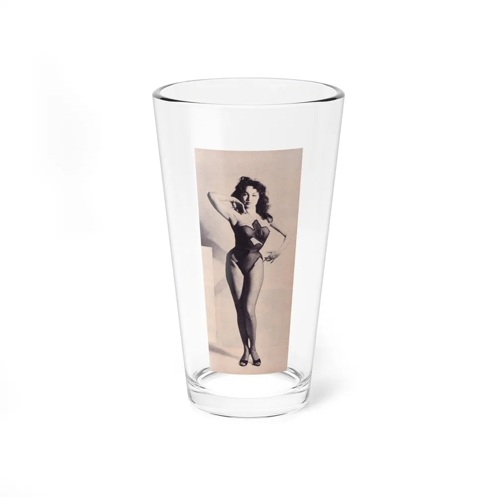 Julie Newmar #331 (Vintage Female Icon) Pint Glass 16oz 16oz - Go Mug Yourself