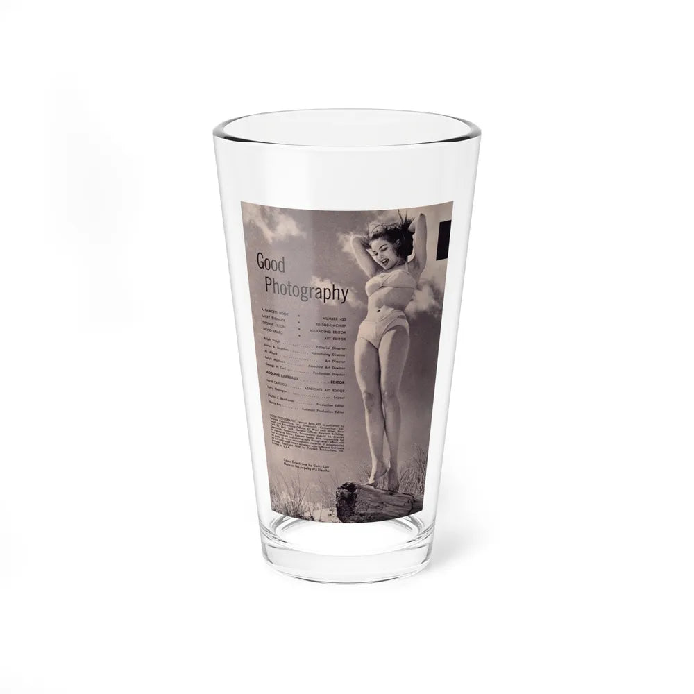 Julie Newmar #334 (Vintage Female Icon) Pint Glass 16oz 16oz - Go Mug Yourself