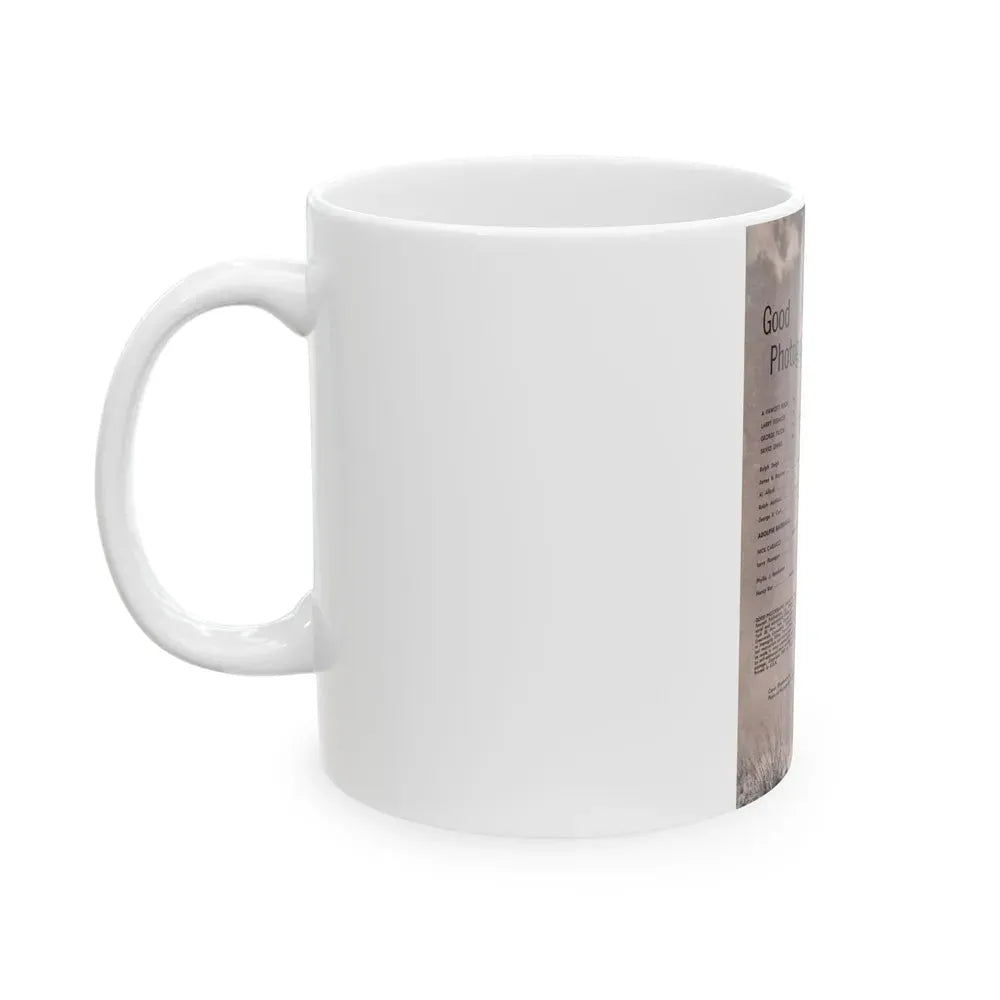 Julie Newmar #334 (Vintage Female Icon) White Coffee Mug - Go Mug Yourself