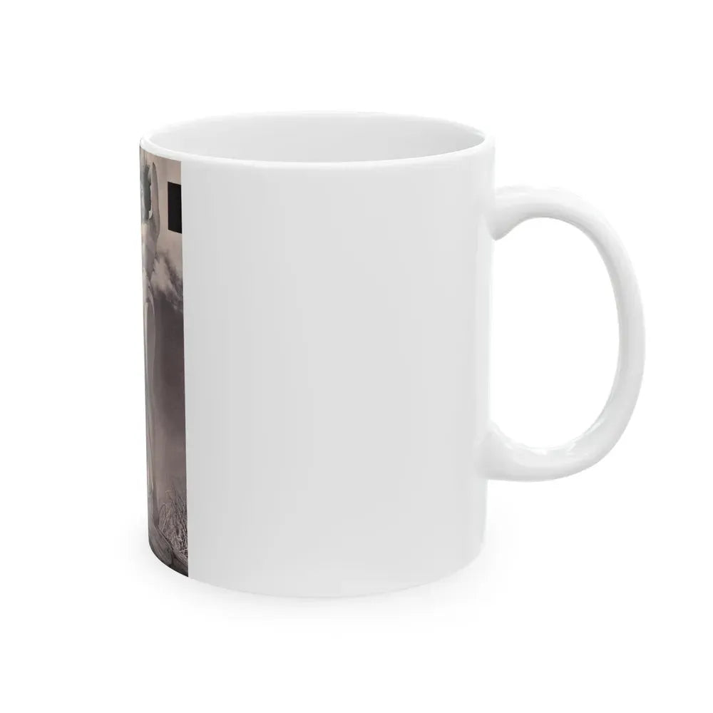 Julie Newmar #334 (Vintage Female Icon) White Coffee Mug - Go Mug Yourself
