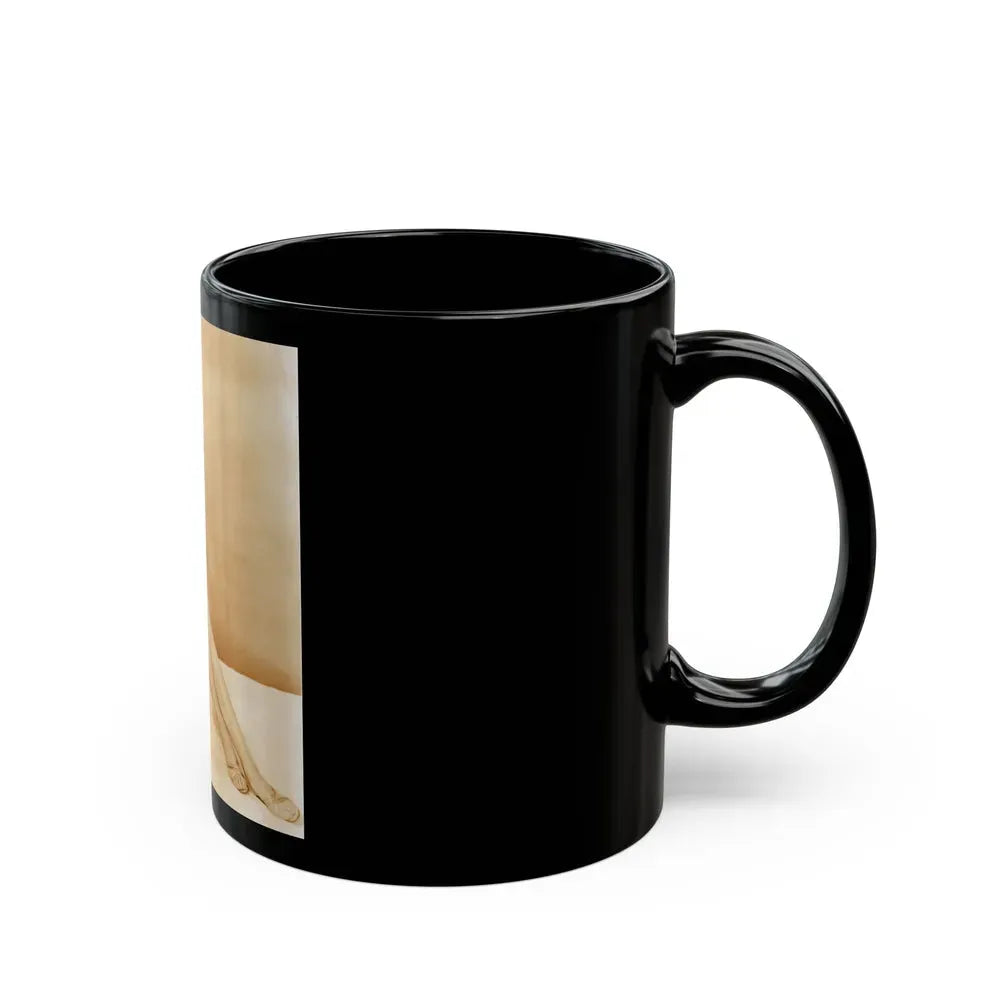 Julie Newmar #35 1 (Vintage Female Icon) Black Coffee Mug - Go Mug Yourself