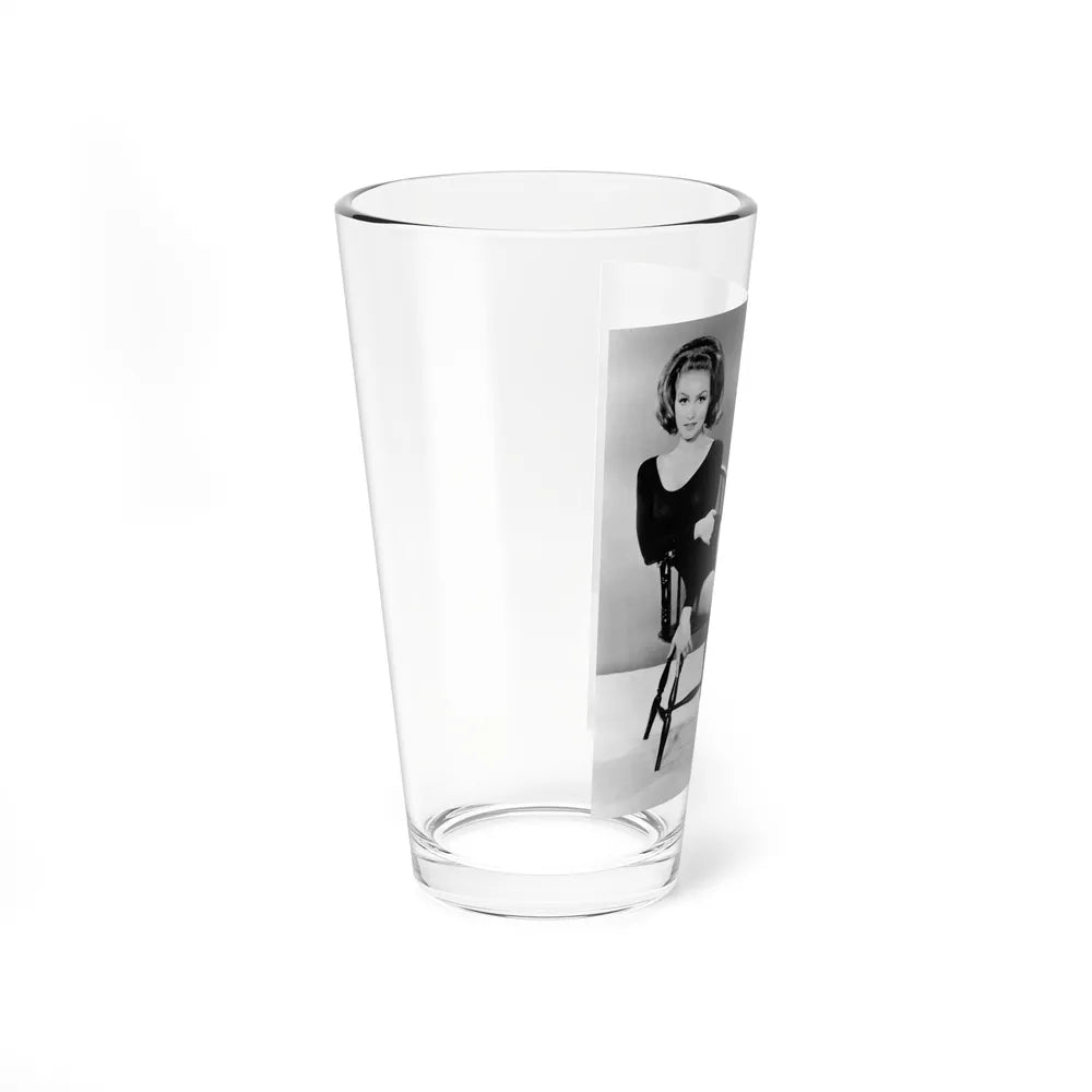 Julie Newmar #35 (Vintage Female Icon) Pint Glass 16oz - Go Mug Yourself